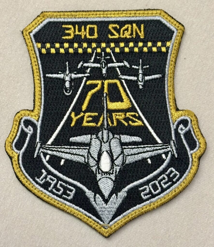 Hellenic Airforces 340 sqn avion 70 ans